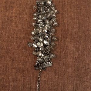 EUC grey/silver bracelet